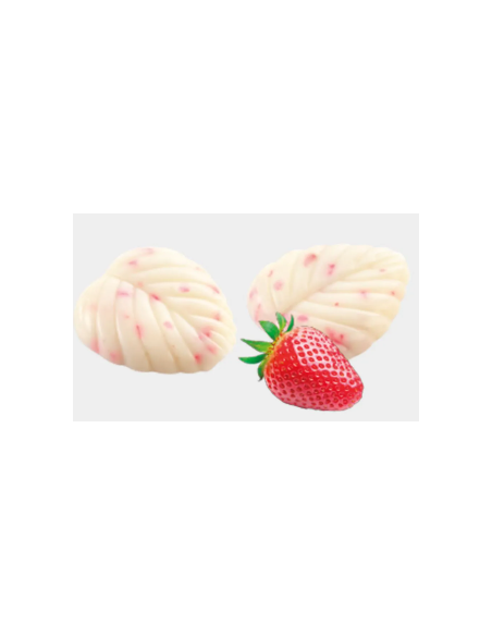 LATA HOJA CHOCO BLANCO Y FRESA  60 GR. AMATLLER