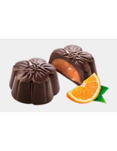 LATA FLOR 70% CACAO Y NARANJA 72 GR. AMATLLER 2