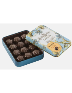 LATA FLOR 70% CACAO Y NARANJA 72 GR. AMATLLER