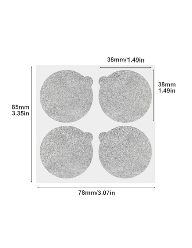TAPAS ADHESIVAS PARA CÁPSULAS DE CAFÉ...
