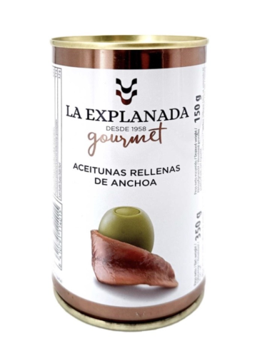 ACEITUNA RELLENA DE ANCHOA LATA 150...