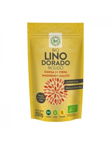 SEMILLA DE LINO DORADO MOLIDO BIO 250...