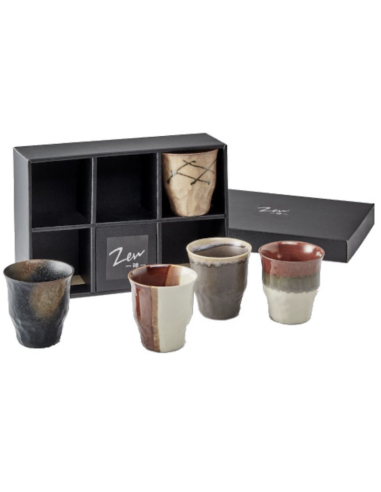 SET YAHIKO 5 VASOS PORCELANA JAPONESA...