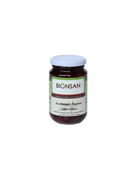 ACEITUNAS NEGRAS PREMIUM BIO 350 GR BIONSAM