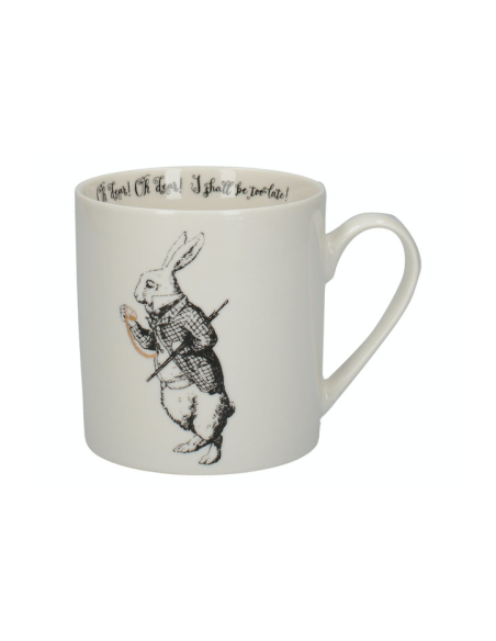 TAZA CONEJO ALICIA EN EL PAÍS DE LAS MARAVILLAS 350 ML V&A