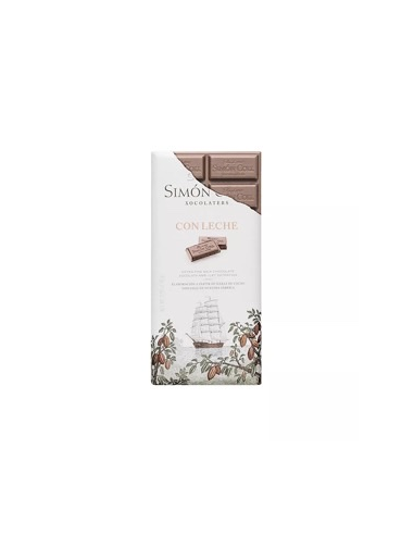 TABLETA DE CHOCOLATE CON LECHE 85 GR....
