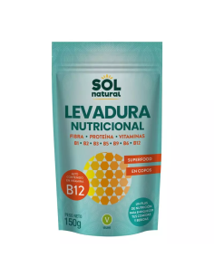 LEVADURA NUTRICIONAL CON VIT. B12 150 GR SOL NATURAL