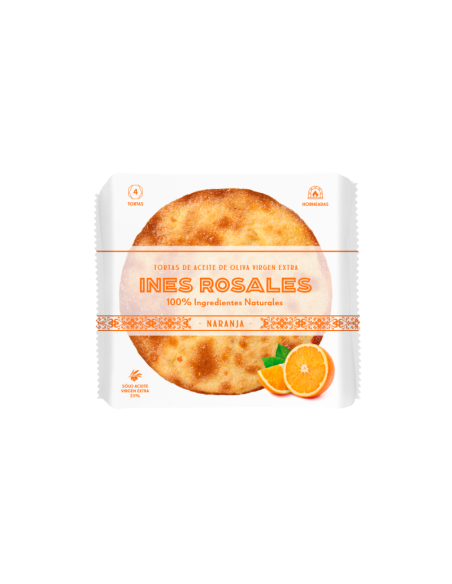 INÉS ROSALES CON NARANJA