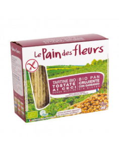 CRACKER GARBANZO SIN GLUTEN BIO 150 GR. LE PAIN DES FLEURS 2
