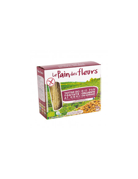 CRACKER GARBANZO SIN GLUTEN BIO 150 GR. LE PAIN DES FLEURS