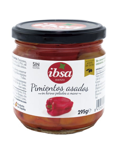 PIMIENTOS ASADOS 295 GR IBSA