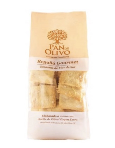 REGAÑA FLOR DE SAL PAN DE OLIVO 200 GR