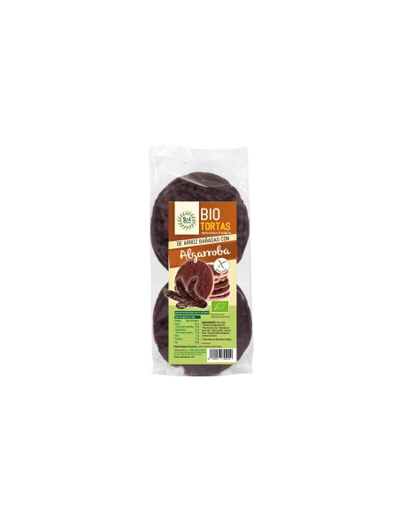 TORTITAS DE ARROZ DE ALGARROBA BIO 100 GR SOL NATURAL