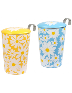 TAZA DAISY 350 ML FILTRO Y TAPA