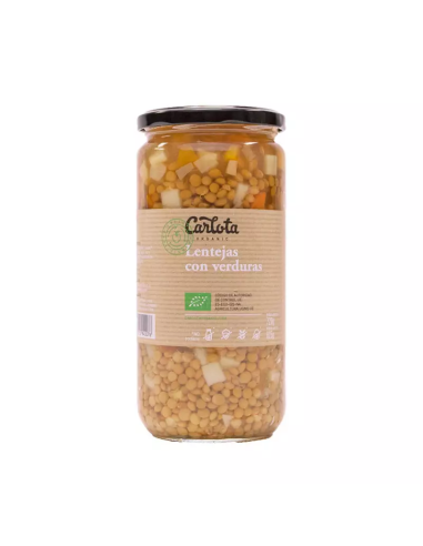 LENTEJAS CON VERDURAS BIO 720 GR...