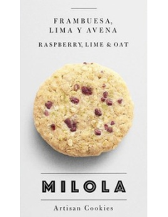 GALLETAS FRAMBUESA,LIMA Y AVENA MILOLA 140 GRS. 2